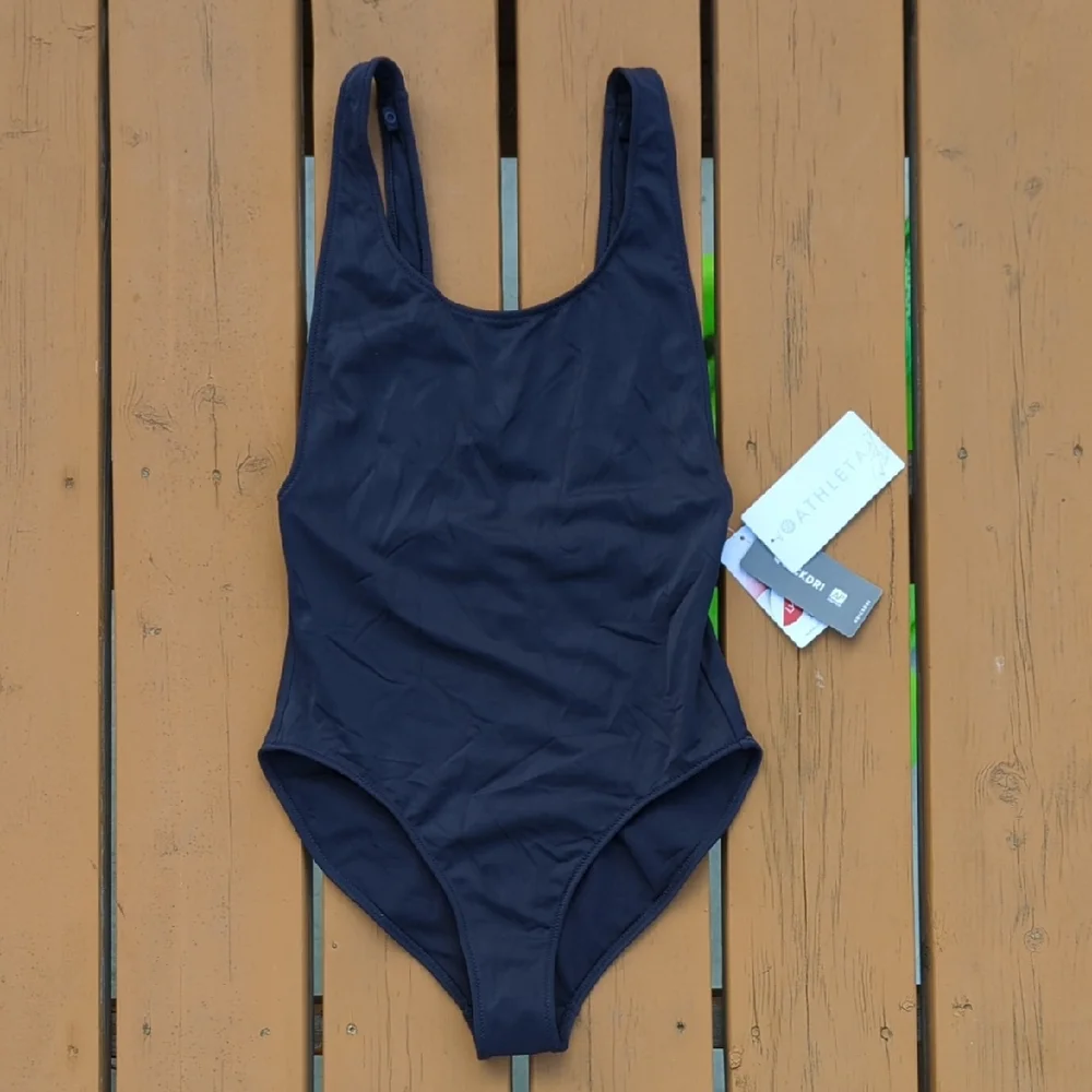 NWT 34D DD Athleta High Leg One Piece - Picture 2 of 9